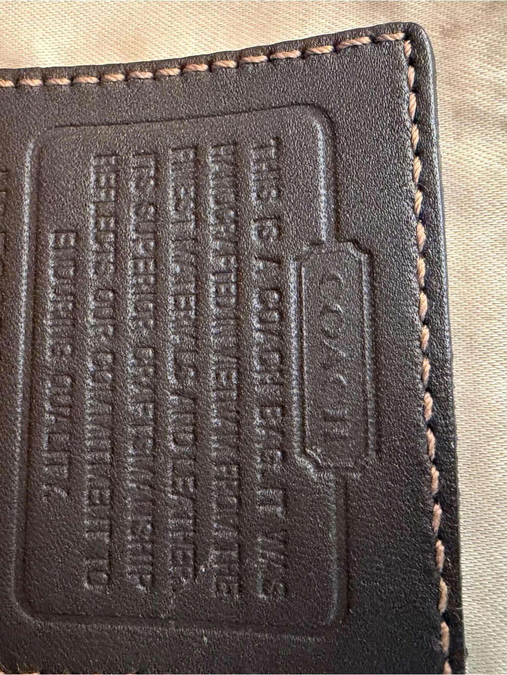 Coach Legacy Tote - Picture 7 of 7